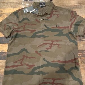 Fred Perry x Arktis Camo print.